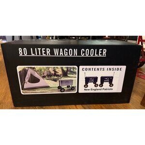 New England Patriots Team Logo NFL 80-liter All-Terrain Wagon Cooler New